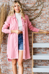 Veveret Women's Button-Up Shirt Dress - Chic & Versatile Style
